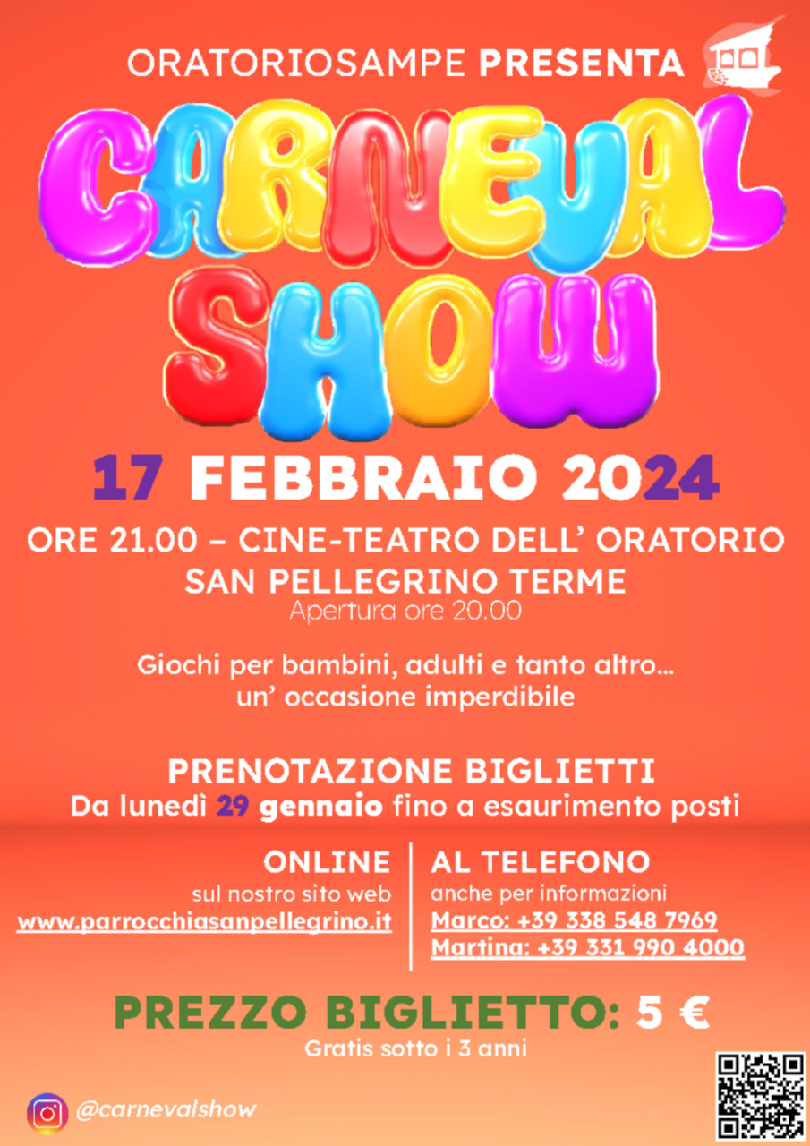 Portale Ufficiale della Val Brembana - Carneval Show